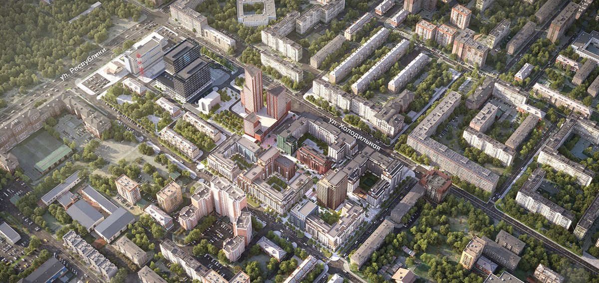 Кварталы на Минской 1 оч. корп. 1